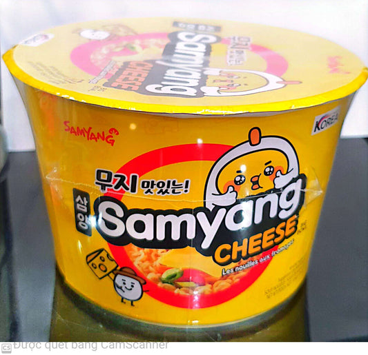 Samyang cheese Korean noodle bowl 105g