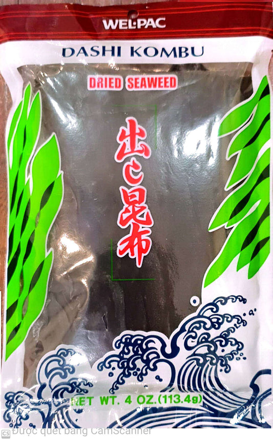 Dashi Kombu dried seaweed 113.4g