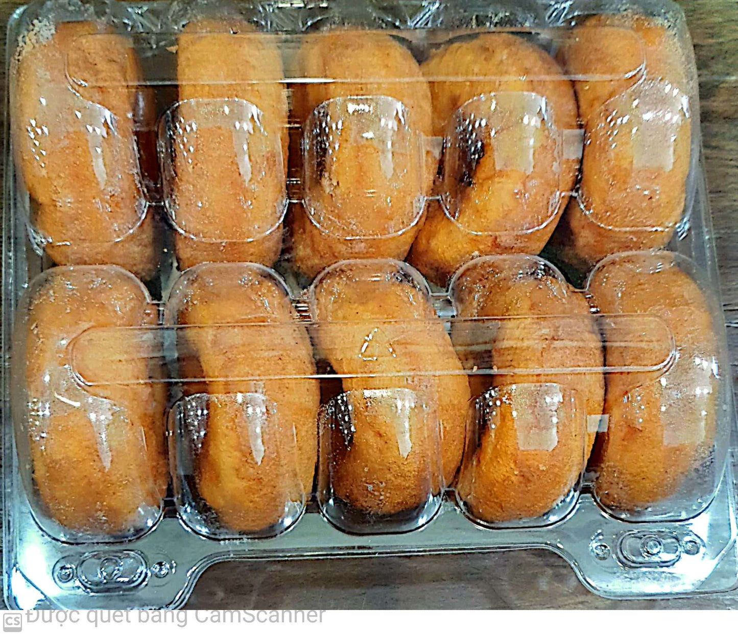 Cake donut plain 10pcs/box