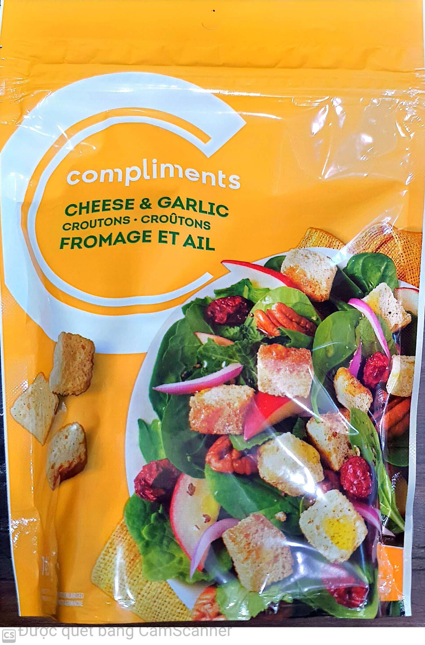 C cheese & garlic croutons 145g