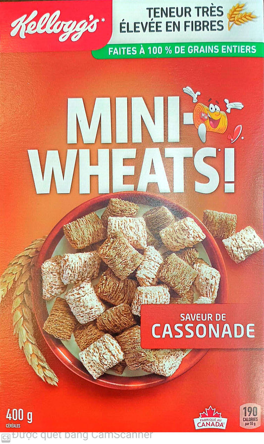 Kellogg's Mini wheats brown sugar 400g