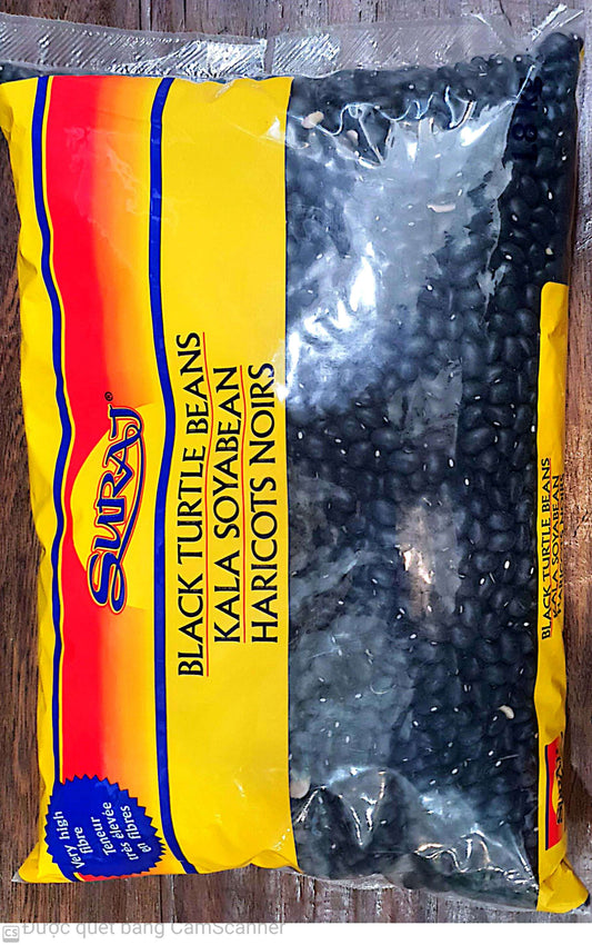 Suraj Black turtle beans 1.8kg