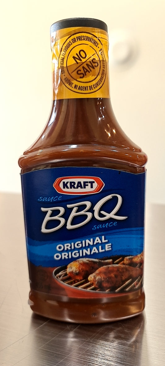 Kraft BBQ sauce original 455ml