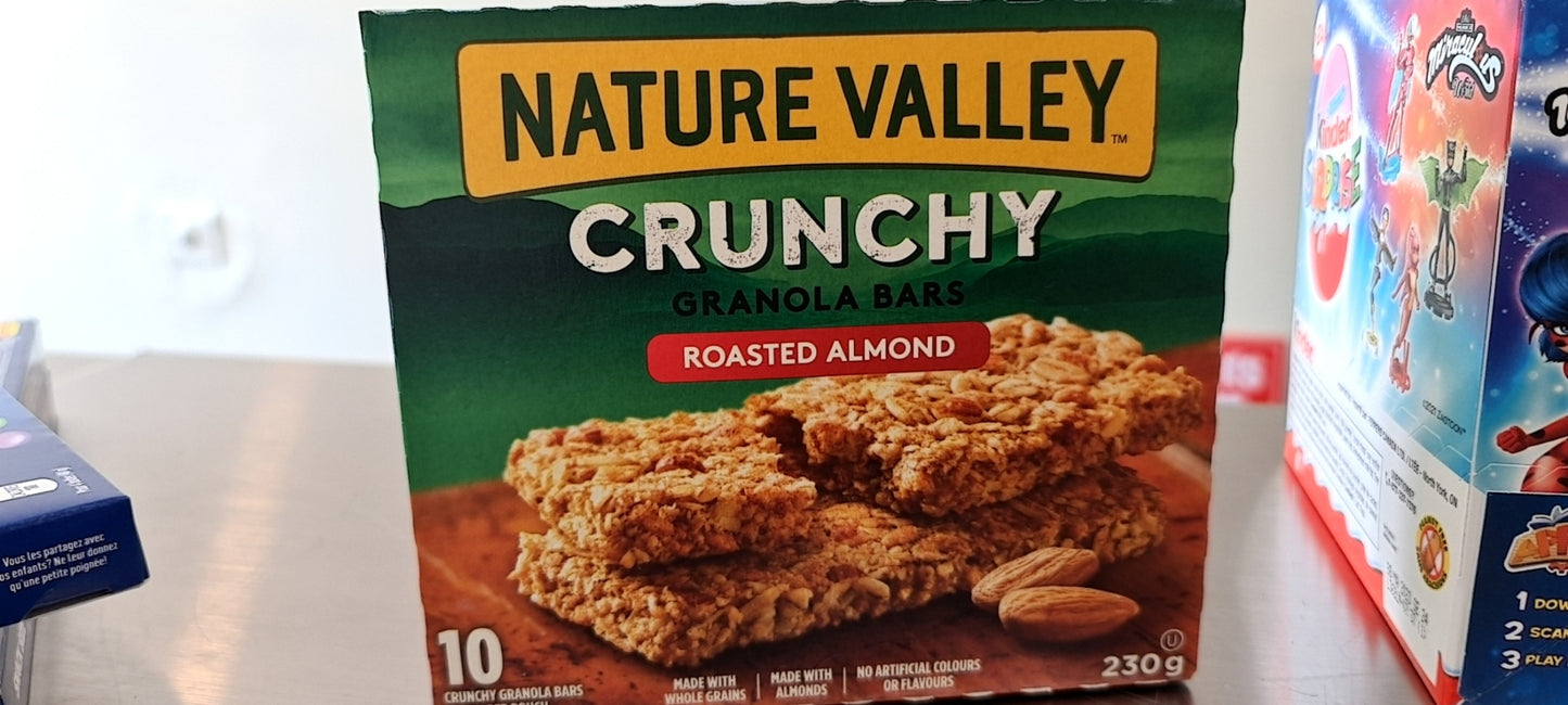 Val Nature Granola bar Roasted almond 10x23g