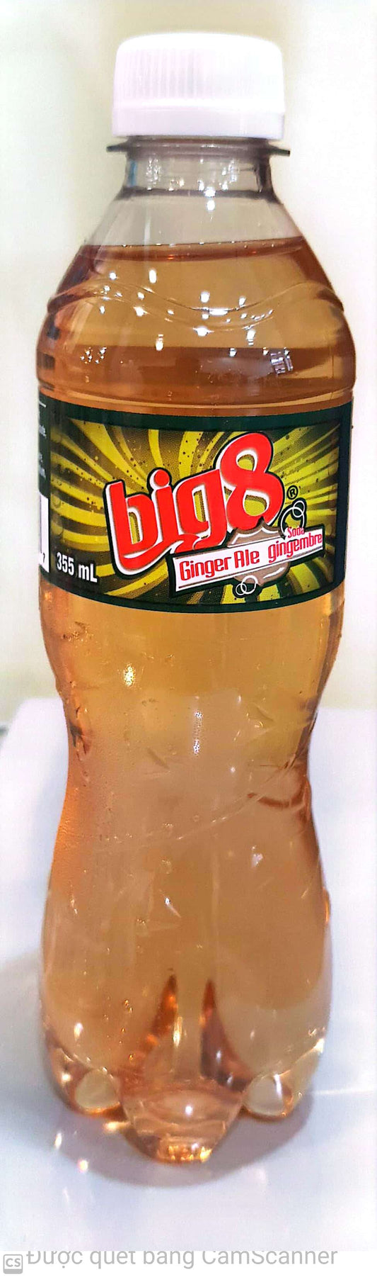 big 8 cream soda gingerale 355ml