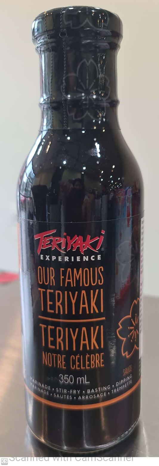 Teriyaki our famous Teriyaki 350ml (Fat free)