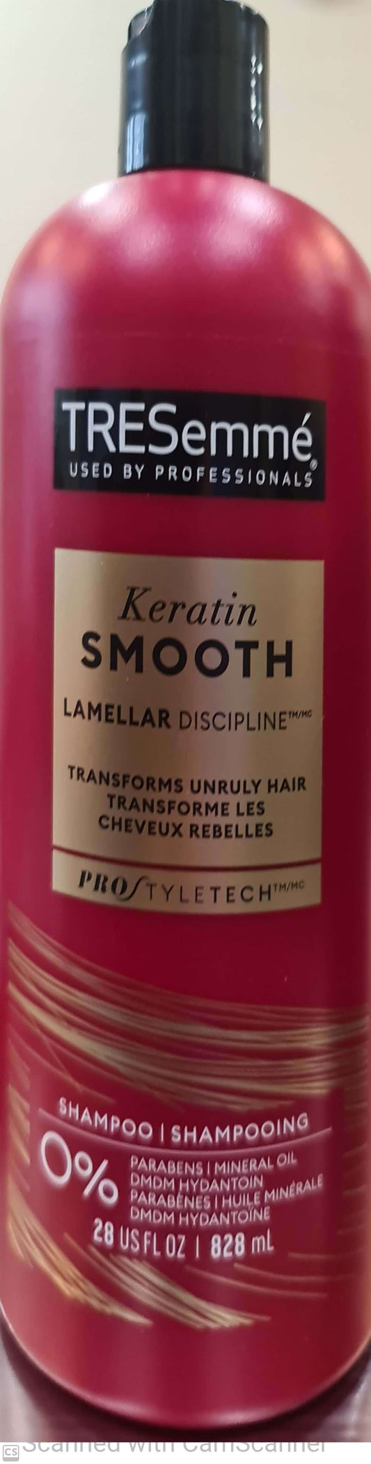 Tresemme shampoo Keratin smooth 828ml