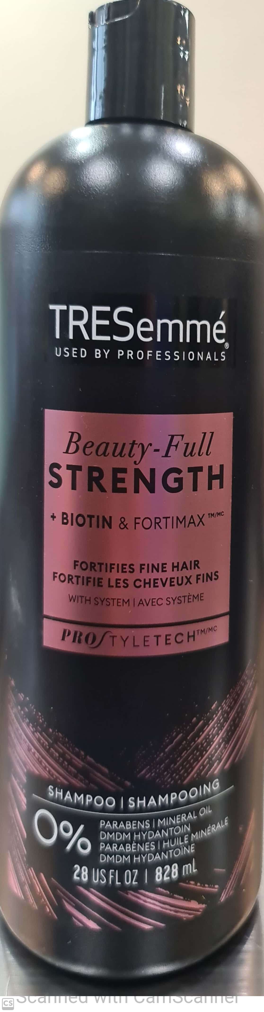 Tresemme shampoo beauty full Strength 828ml