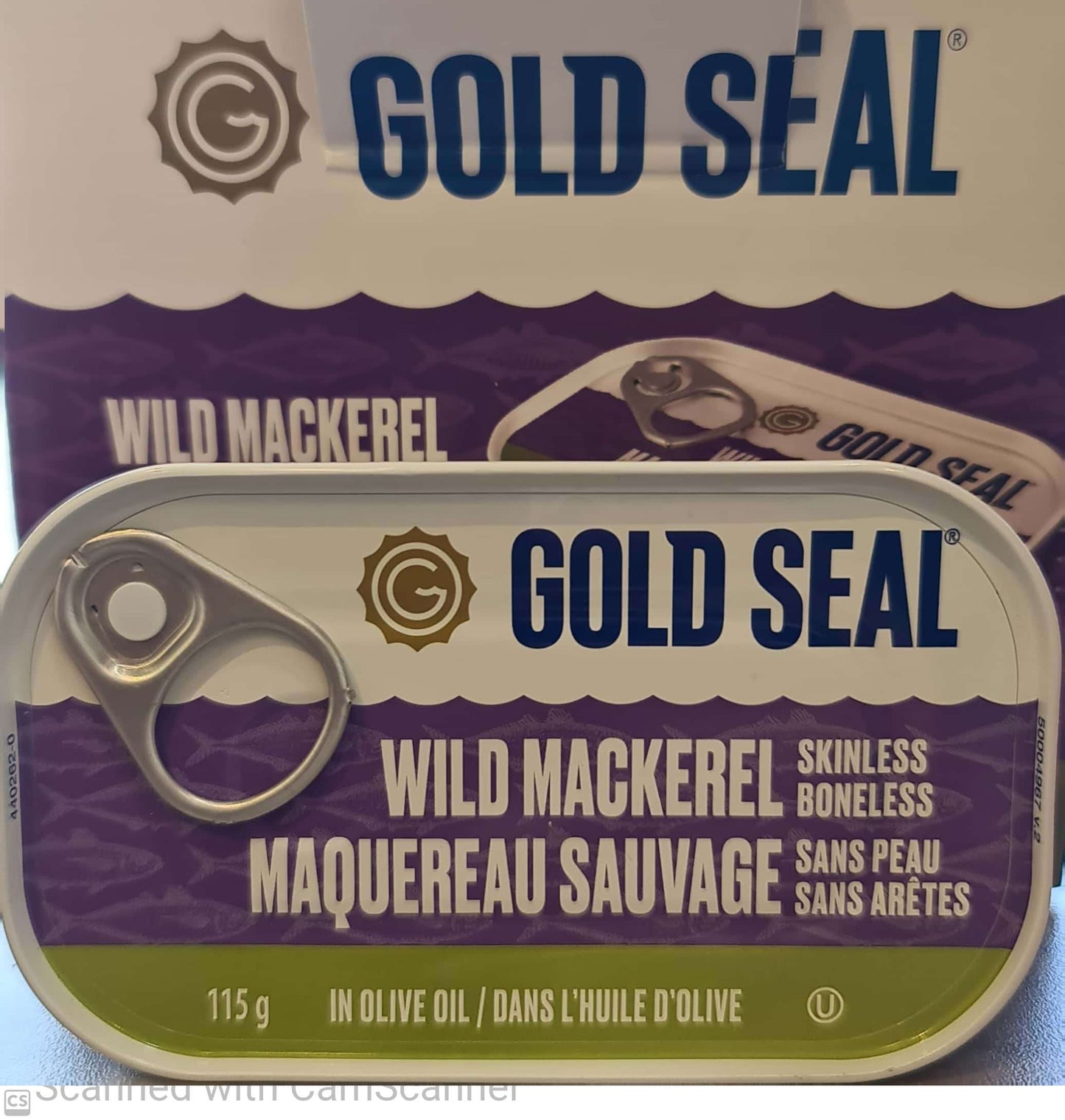 Gold seal MACKEREL 115G