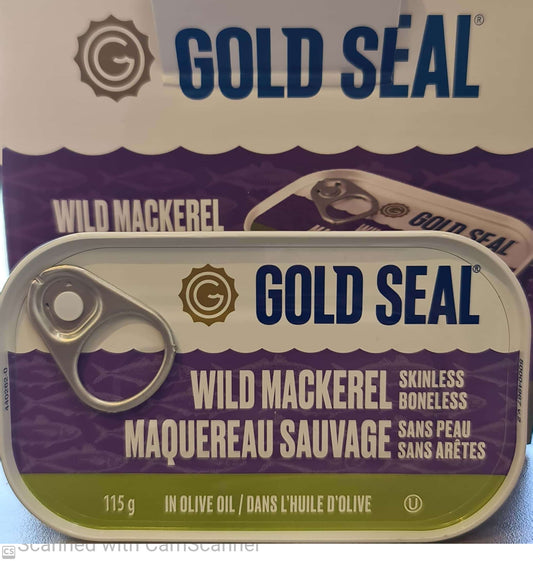 Gold seal MACKEREL 115G