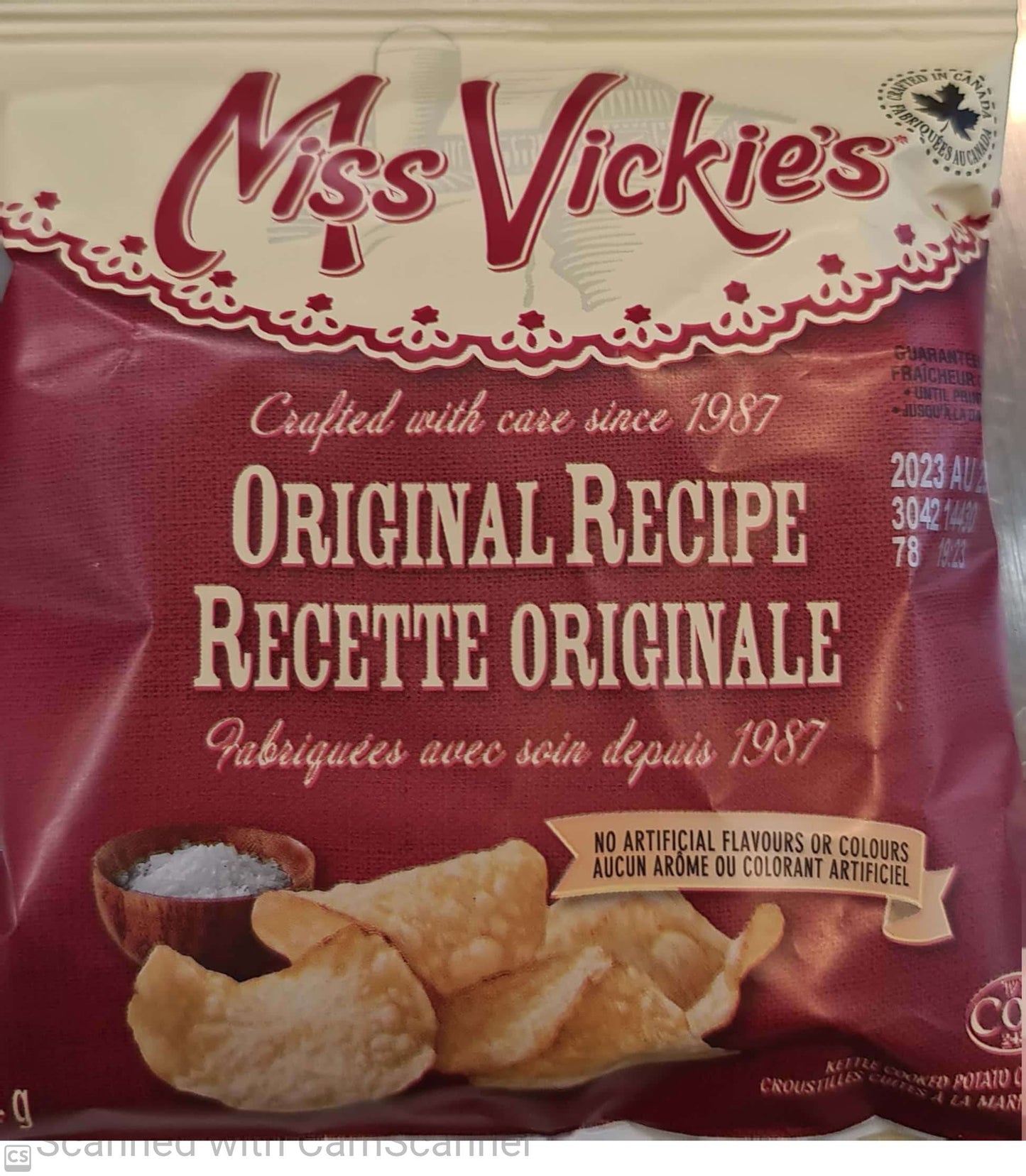 Miss Vickie's Original recipe 24g
