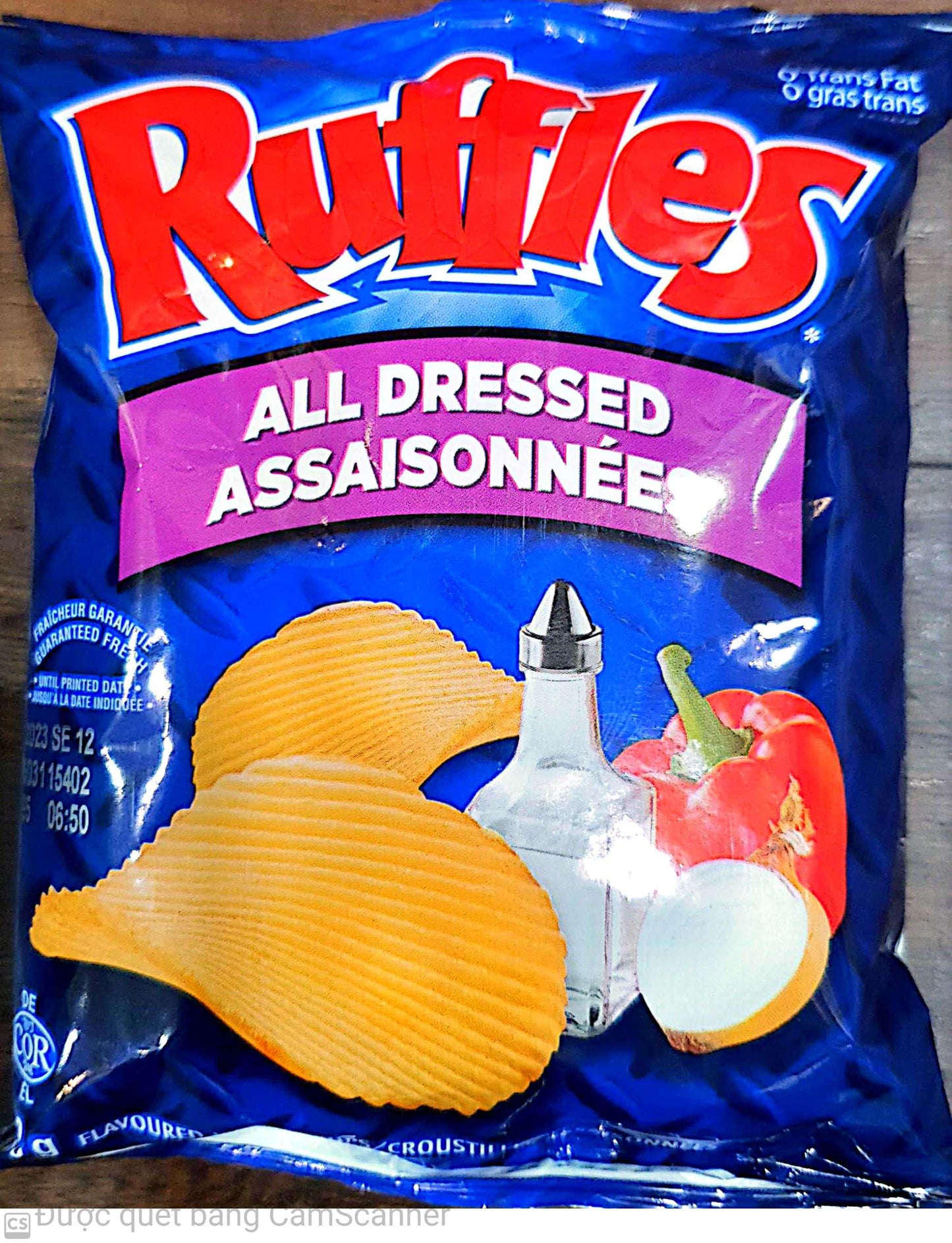 RUFFLES ALL DRESSED 28G