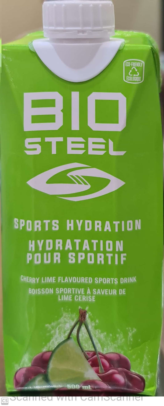 BIO STEEL CHERRYLIME  500ML