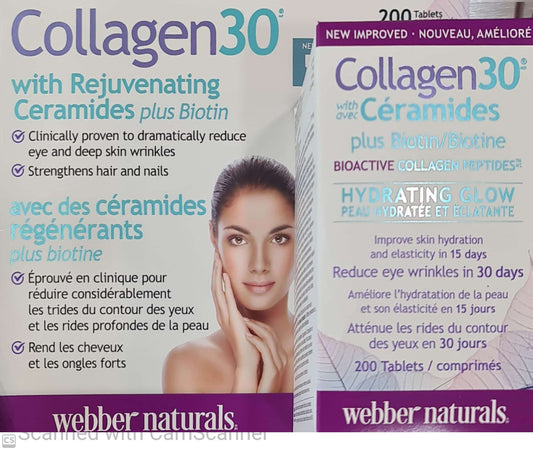 WEBBER COLLAGEN 30 200 tablets