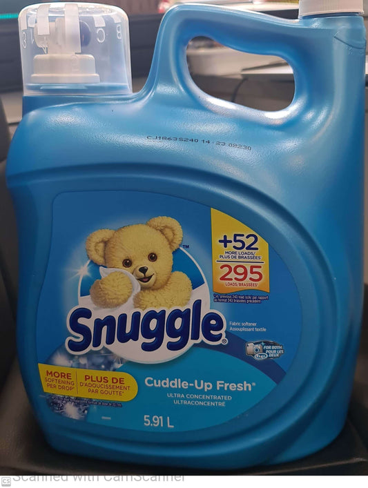 Snuggle fabric softener 5.91L