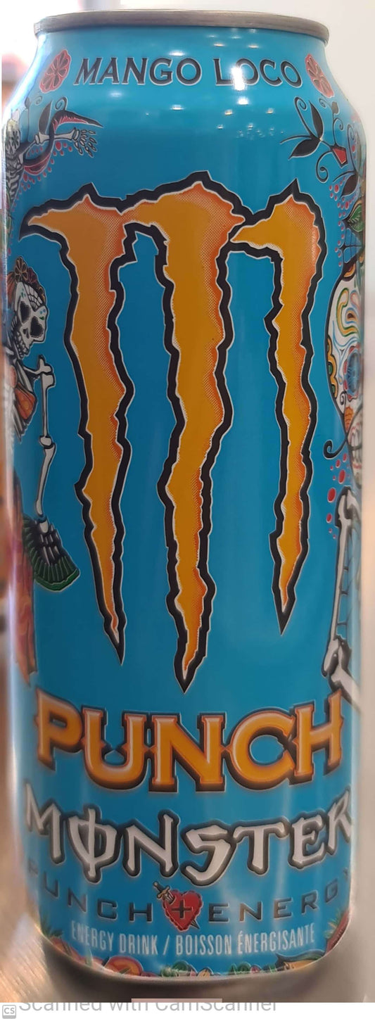 Monster Punch Energy mango loco 473ml