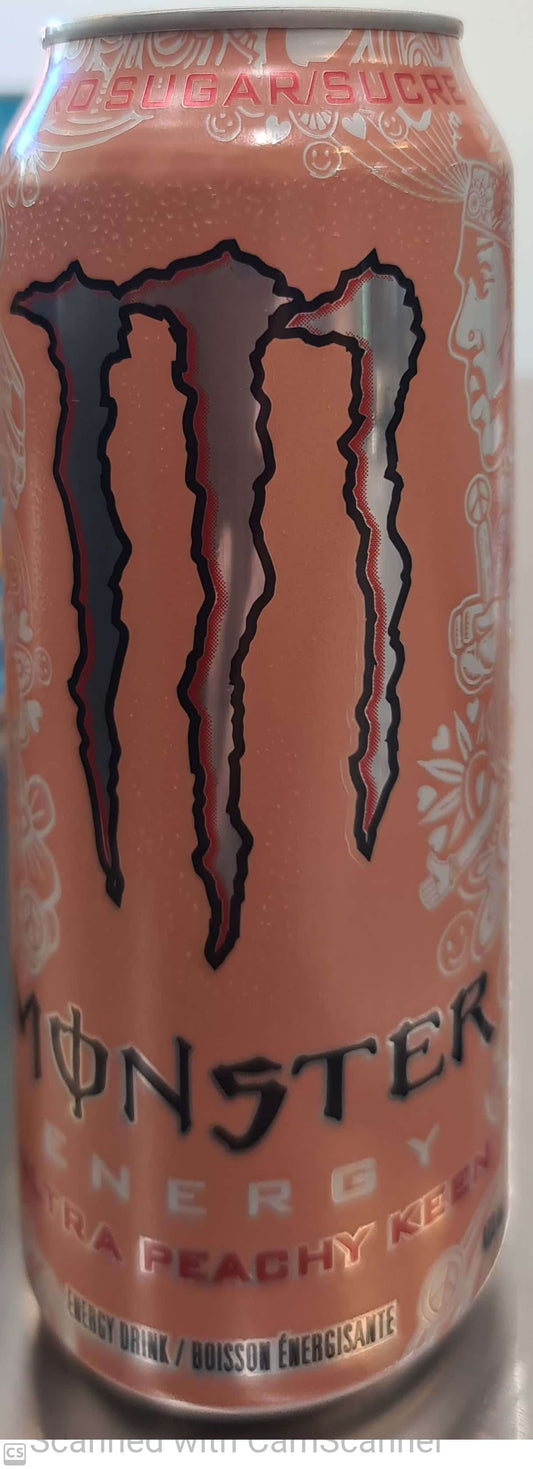 Monster Energy ultra peachy keen 473ml