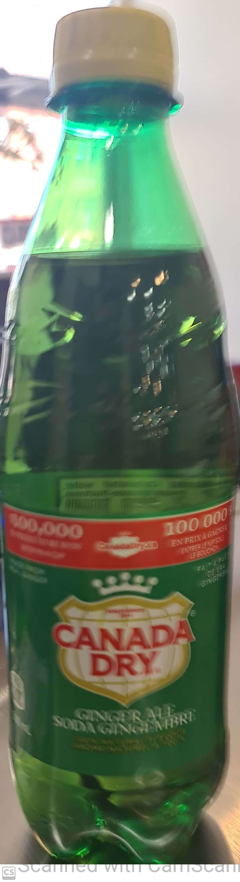 Canada dry ginger ale 500ml