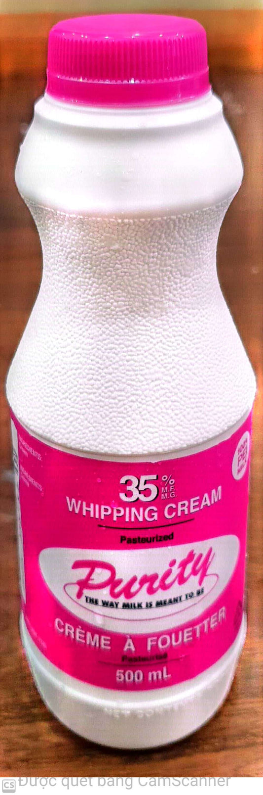 PURITY 35% Whipping cream 500ml