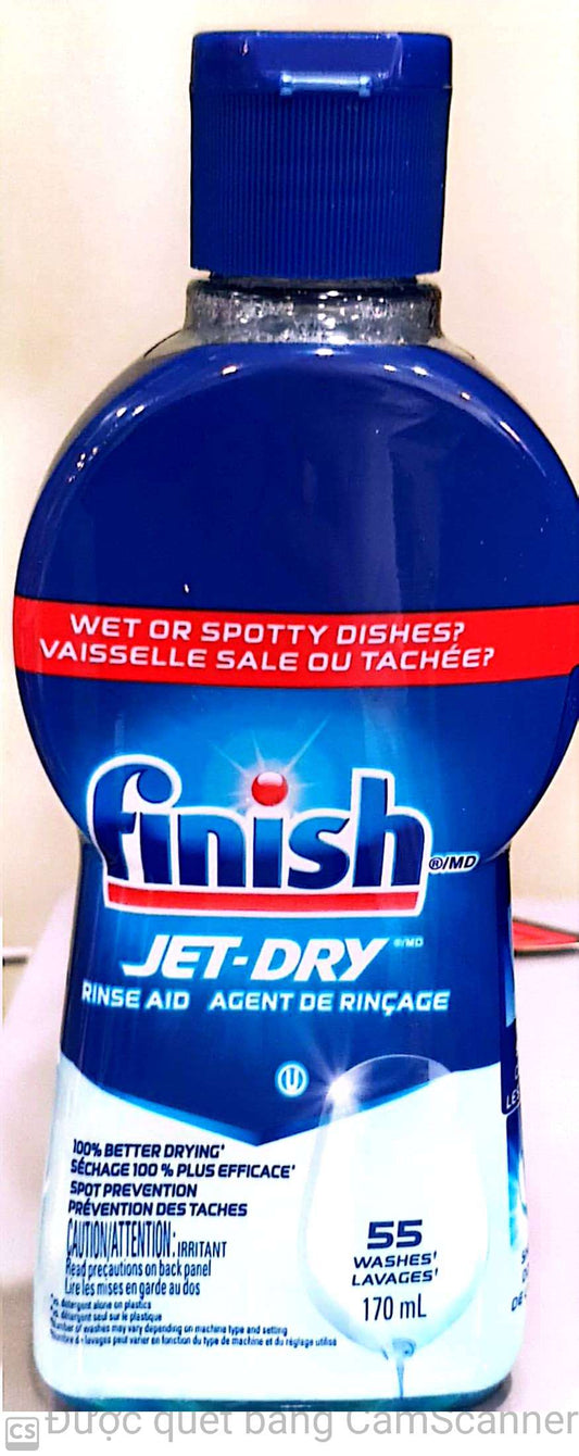 Finish Jet dry  dishwash 170ml