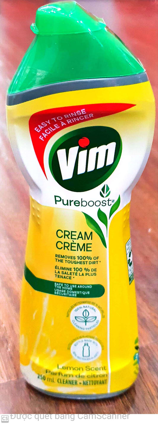 Vim Cream lemon scent 250ml