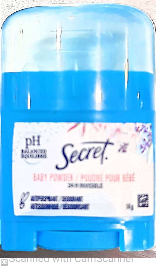 Secret Antiperspirant baby powder 14g