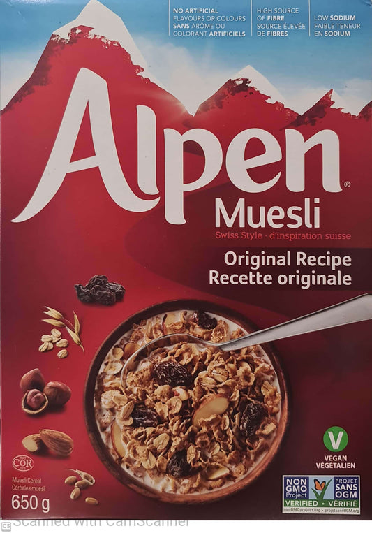 Alpen Cereal Original recipe 650g