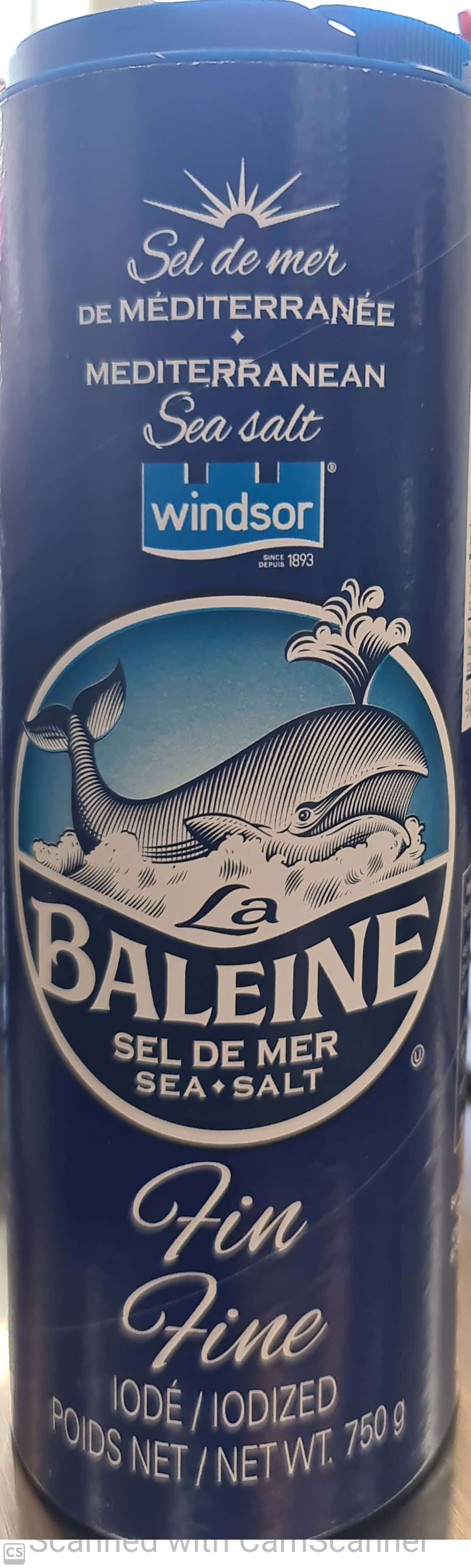 Baleine Sea salt fine 750g