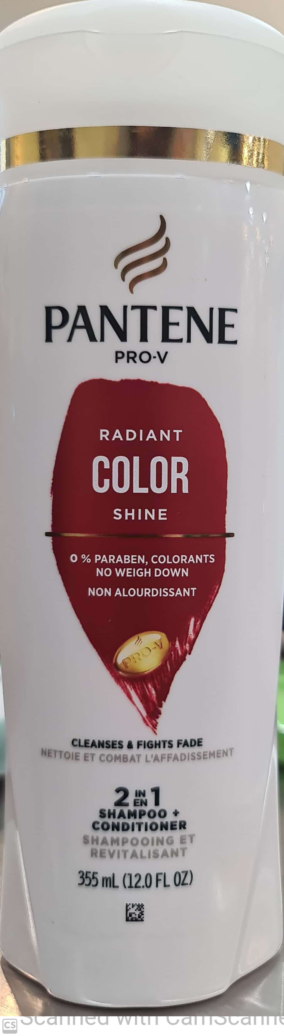 Pantene shampoo Color shine 335ml