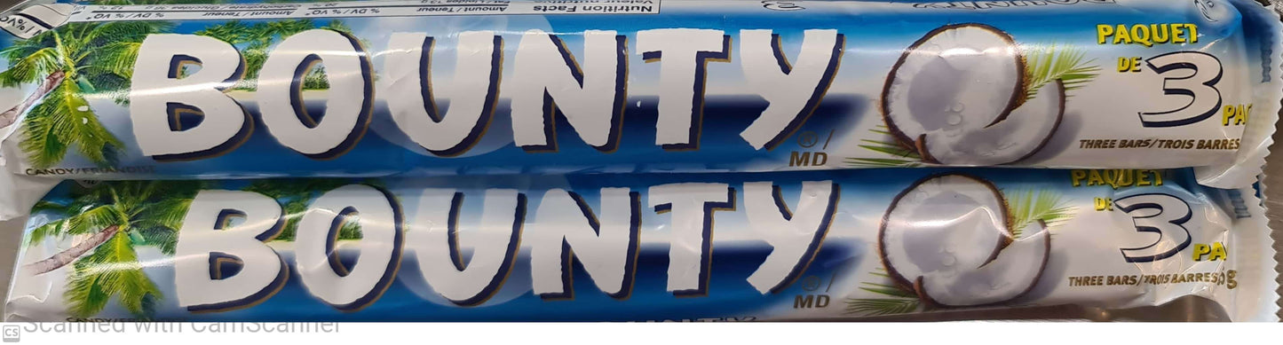 Bounty Chocolate bar 85g