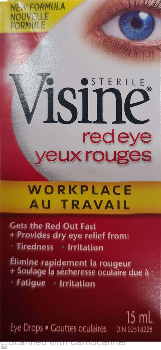 Visine dry relief from tiredness or irritation 15ml