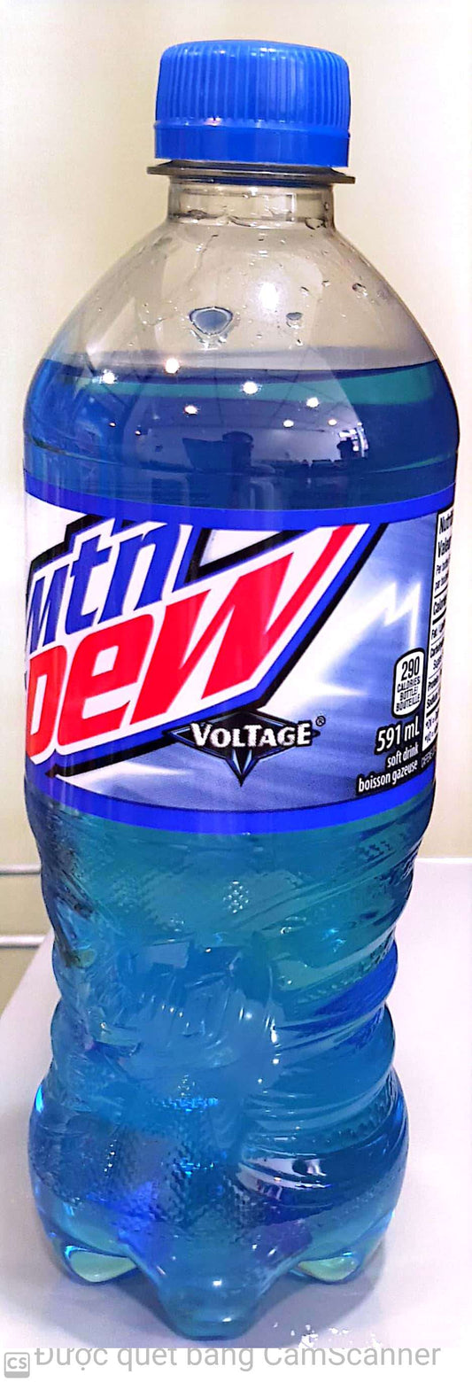 Pepsi Mth Dew blue voltage 591ml