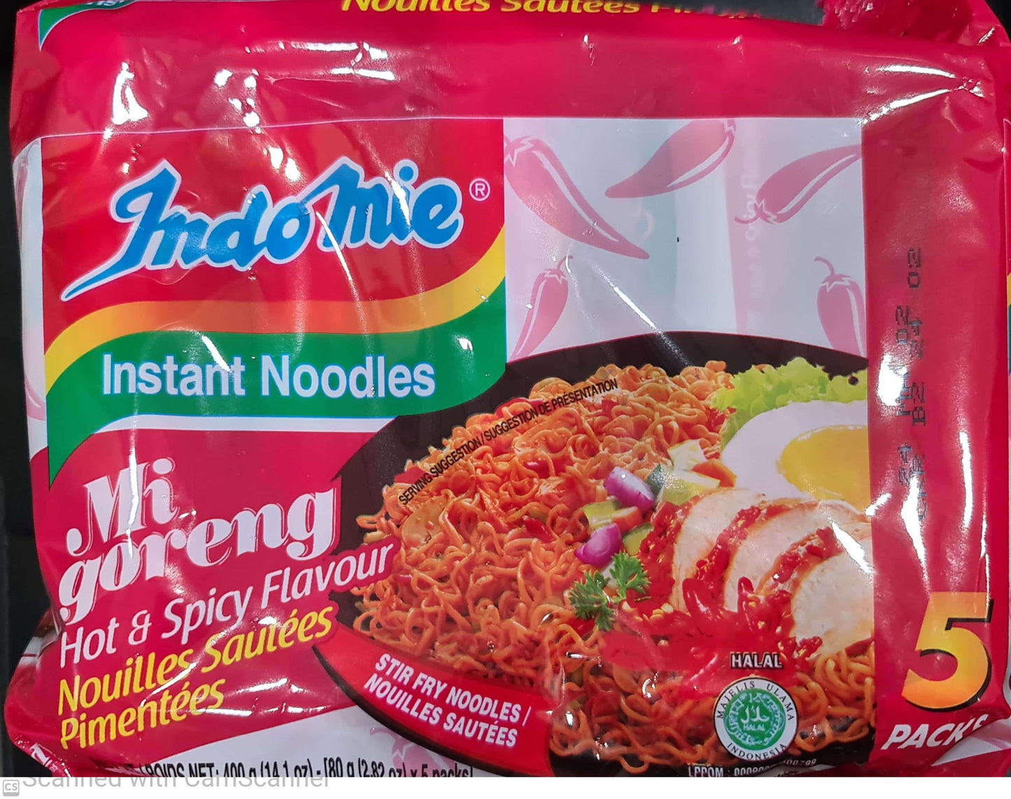 Indomie migoreng Hot & Spicy flavour 85g