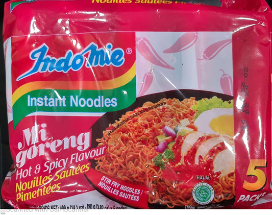 Indomie migoreng Hot & Spicy flavour 85g