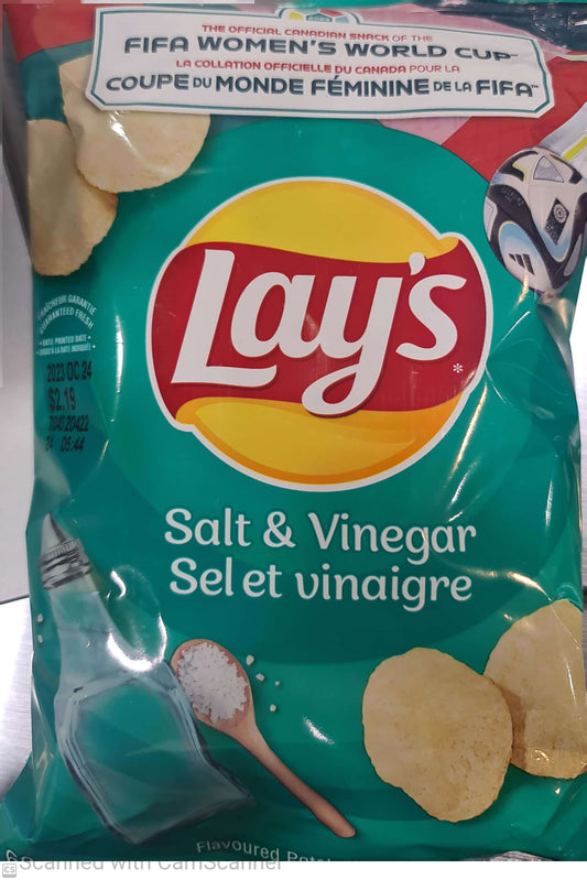 Lays salt & vinegar 66g