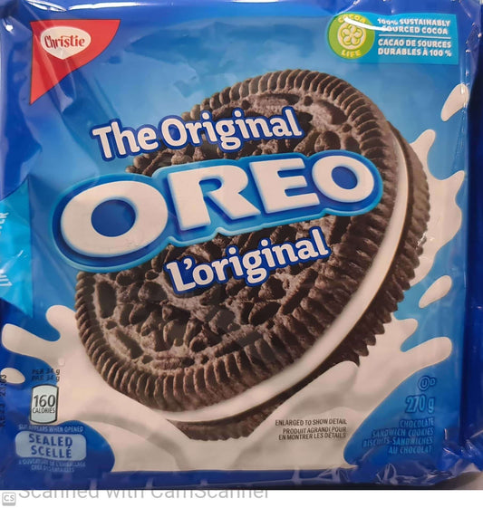 Oreo Original cookie 270g