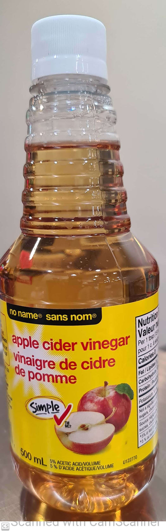 no name Apple cider vinegar 500ml