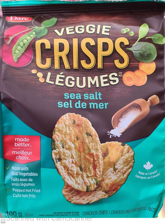 Dare Veggie Crisps sea salt 100g