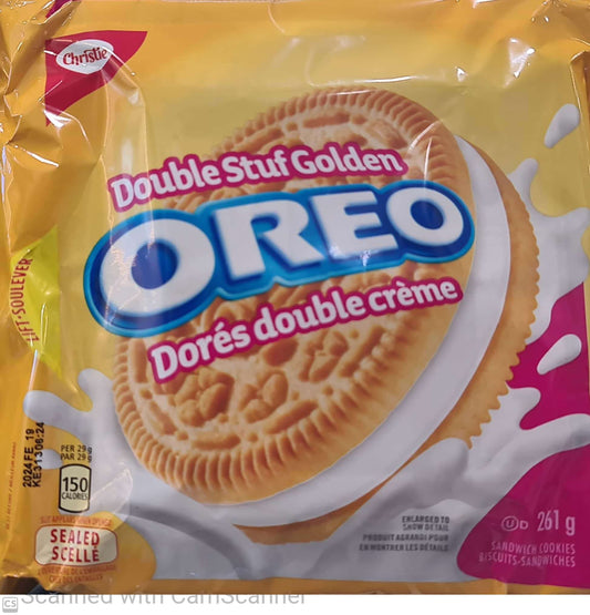Oreo Double stuf golden 261g