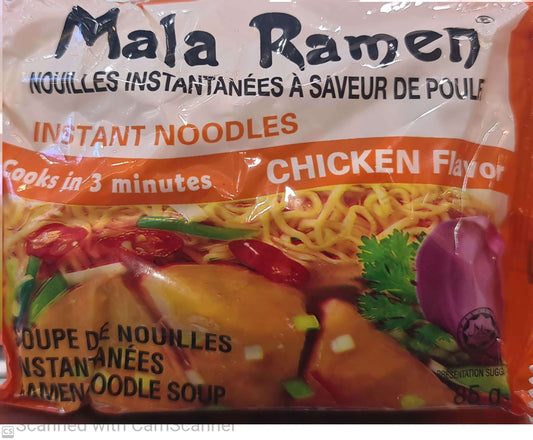 Mala ramen instant noodles chicken 85g