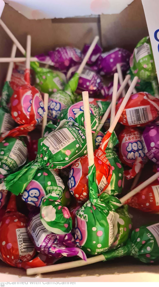 Blow pops assorted (1pc)