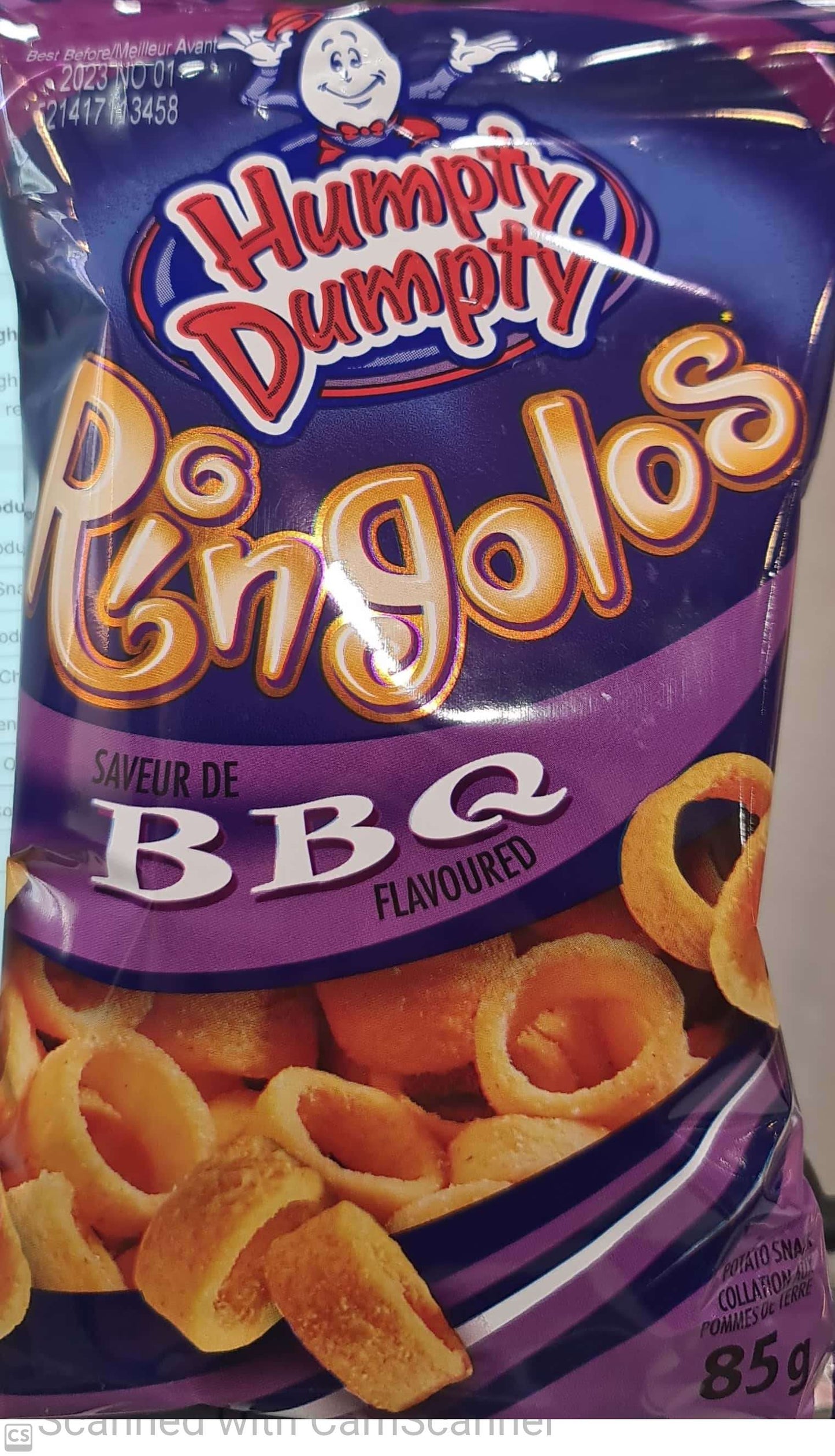 Old Dutch HD Ringolos BBQ 85g