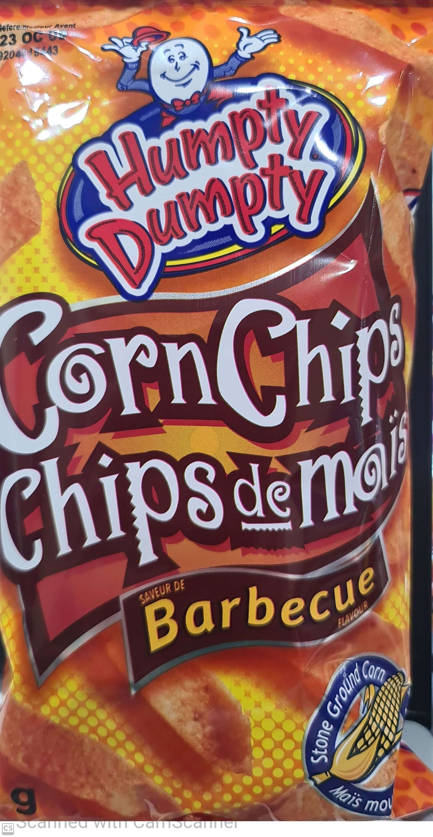 Old Dutch HD corn chips BBQ 85g