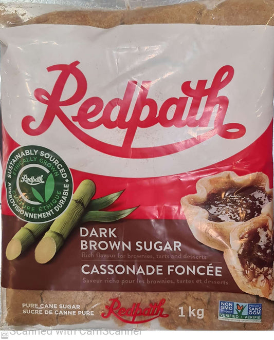 Redpath dark brown sugar 1kg