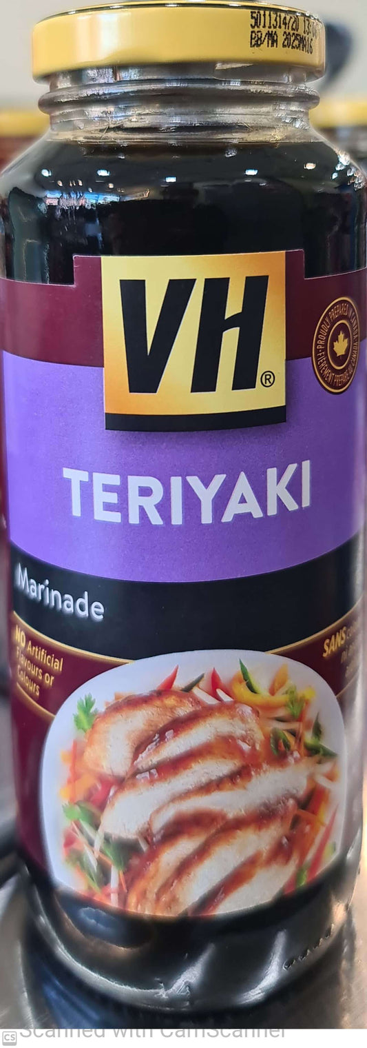 VH Teriyaki sauce 341ml gluten free