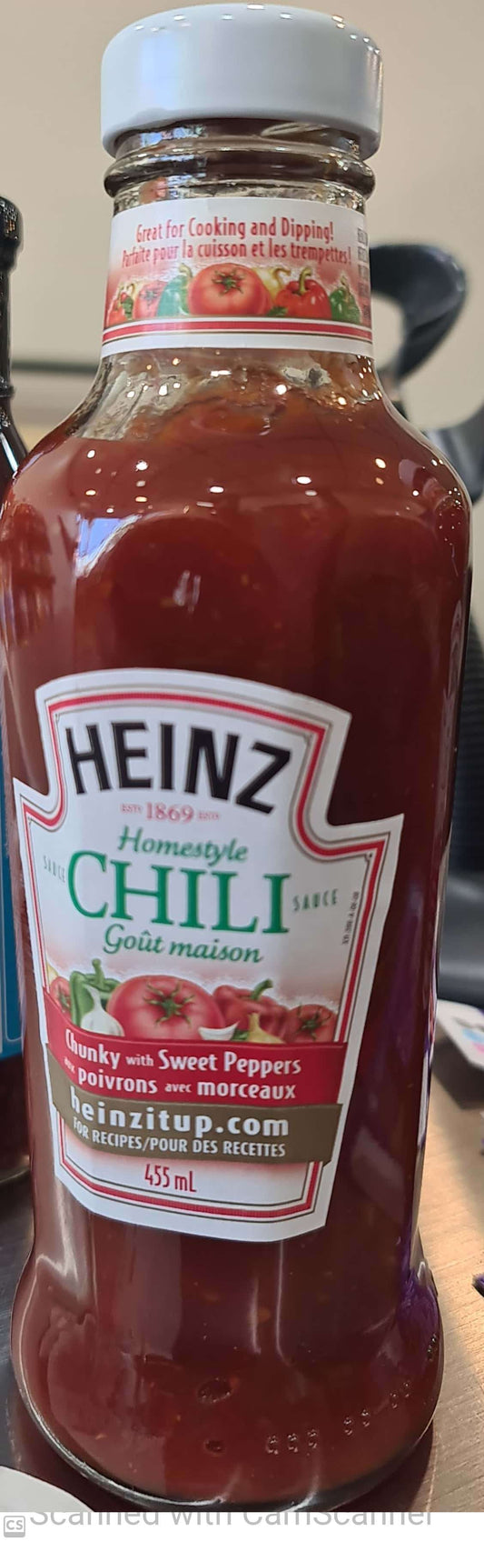 Heinz chili sauce 455ml
