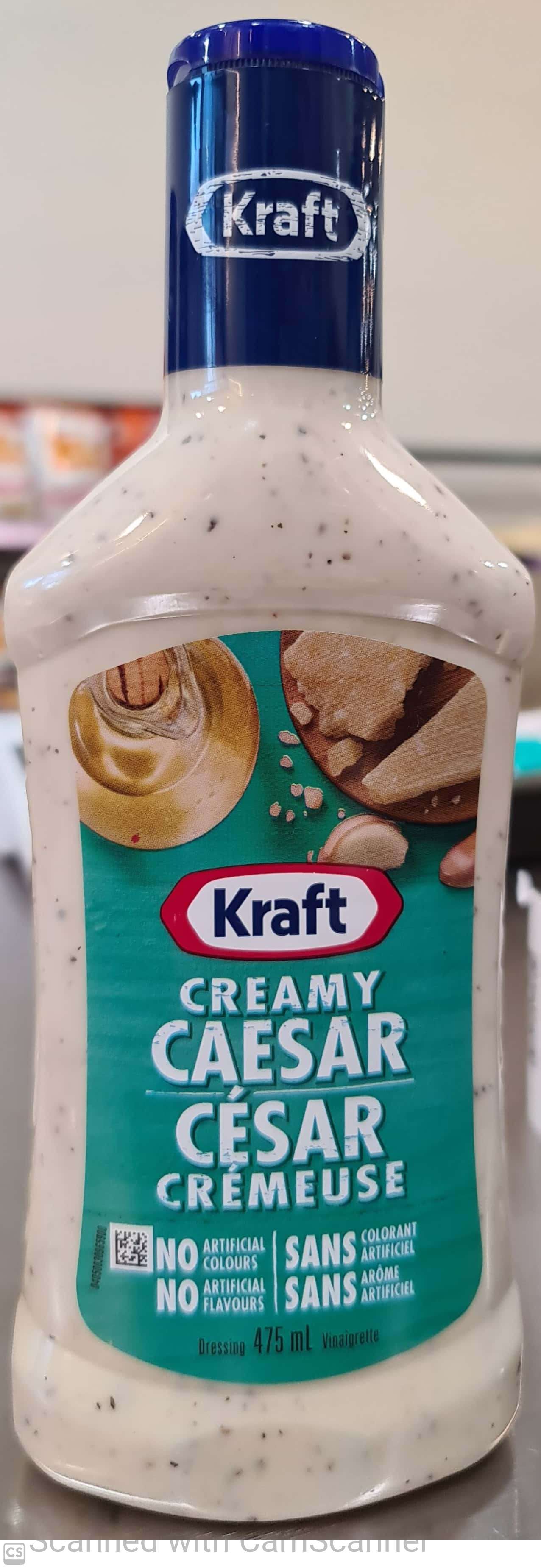 Kraft Creamy Ceasar salad dressing 475ml