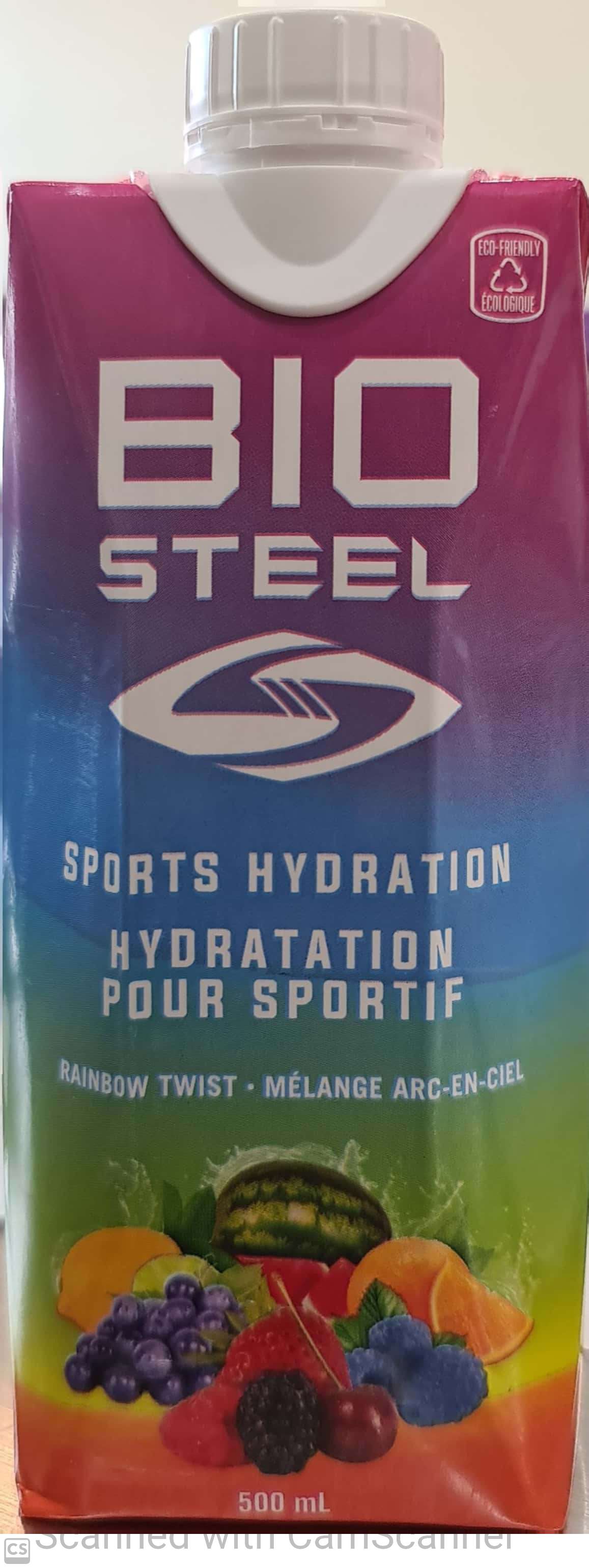 BIO STEEL SPORTS HYDRATION Rainbow twist 500ML