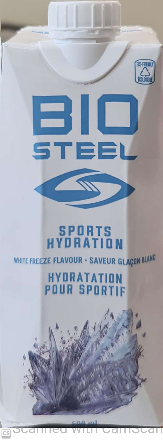 BIO STEEL SPORT HYDRATION WHITE FREEZE 500ML