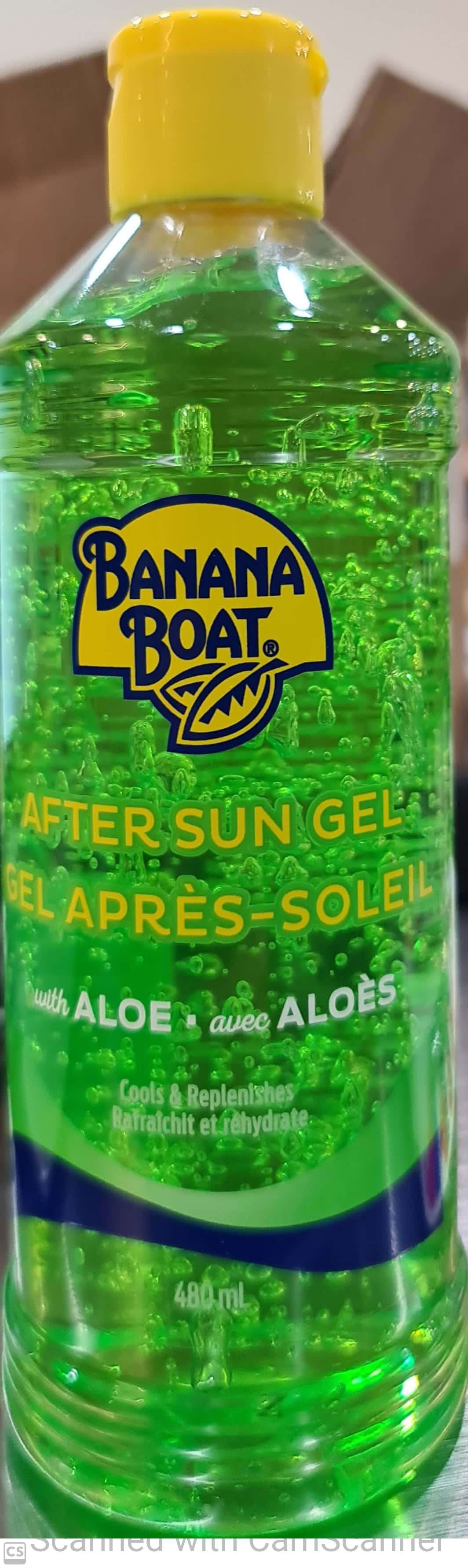 Banana boat after sun gel aloe 480ml